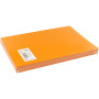 Gekleurd Karton, oranje, A4, 210x297 mm, 180 gr, 100 vel/ 1 doos