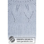 Sweet Bay by DROPS Design - Breipatroon trui met blaadjespatroon - maat 3/4 - 13/14 jaar