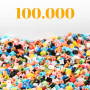 Hama Midi kralen mix - 100.000 stuks.