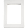 Passepartout lijsten, wit, afm 28,5x37 cm, A4, 500 gr, 100 stuk/ 1 doos