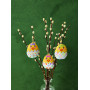 Permin borduurset decoratieve eieren 3pk 6x7cm
