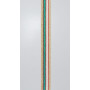 Elastische band 25mm Goud/Groen/Wit/Rood met lurex - 50 cm