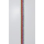 Elastiek 25mm Zilver/Paars/Rood/Groen met lurex - 50 cm