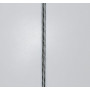Anorak koord Polyester 6mm Grijs/Zwart - 50 cm