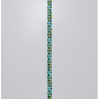Anorak koord Polyester 7mm Geel/Groen/Zwart- 50 cm