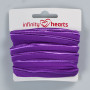 Infinity Hearts Piping Tape Stretch 10mm 465 Paars - 5m
