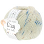 Lana Grossa Cool Wool babygaren print 364 crème/camel/lichtgrijs/donkergrijs