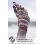 Autumn Stripes by DROPS Design - Breipatroon handschoenen - maat S/M - L/XL
