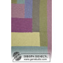 Colorblock by DROPS Design - Breipatroon deken 130x88cm